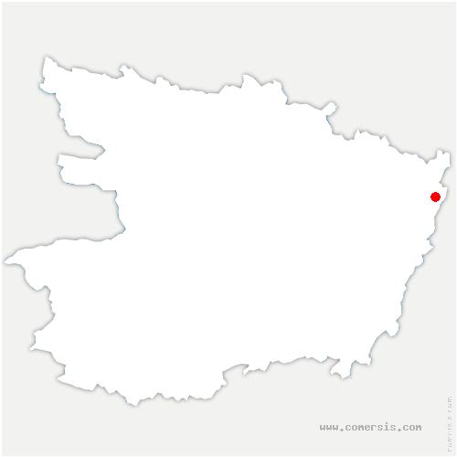 carte de localisation de Montrelais