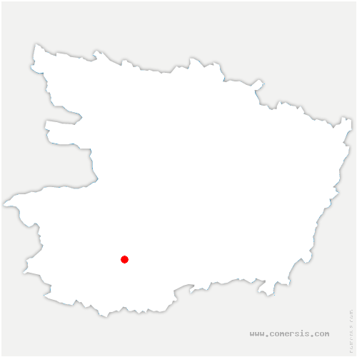 carte de localisation des Moutiers-en-Retz