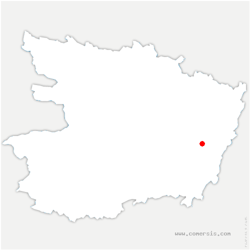 carte de localisation de Neuillé