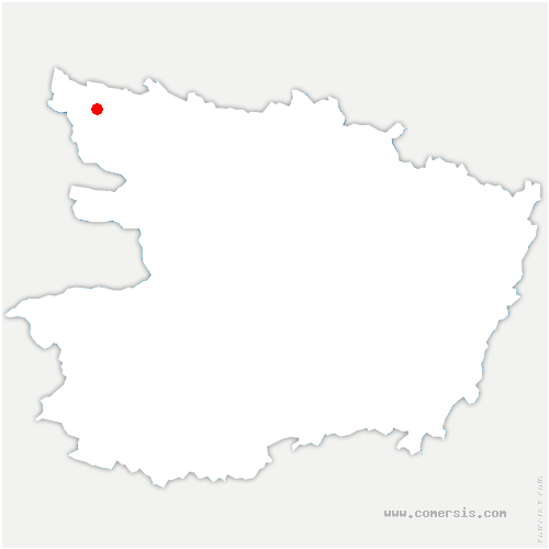 carte de localisation de Noëllet