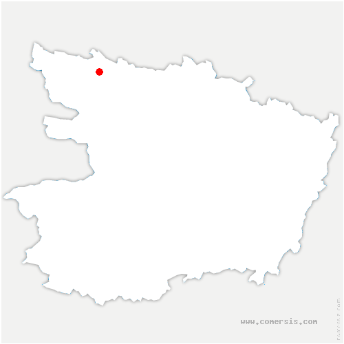 carte de localisation de Nyoiseau