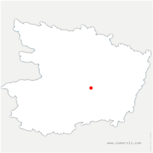 carte de localisation d'Orvault