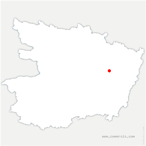 carte de localisation d'Oudon