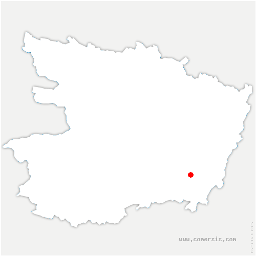 carte de localisation du Pallet