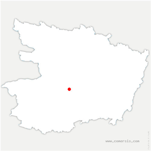 carte de localisation du Pellerin