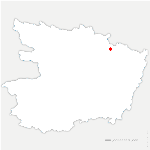 carte de localisation de Riaillé
