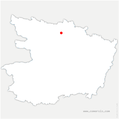 carte de localisation de Rocheservière