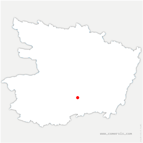 carte de localisation de Saint-Aignan-Grandlieu