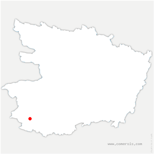 carte de localisation de Saint-André-de-la-Marche