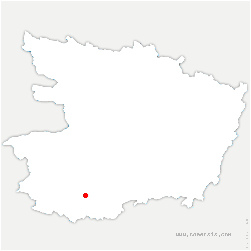 carte de localisation de Saint-Jean-de-la-Motte