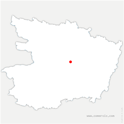 carte de localisation de Saint-Jean-des-Mauvrets