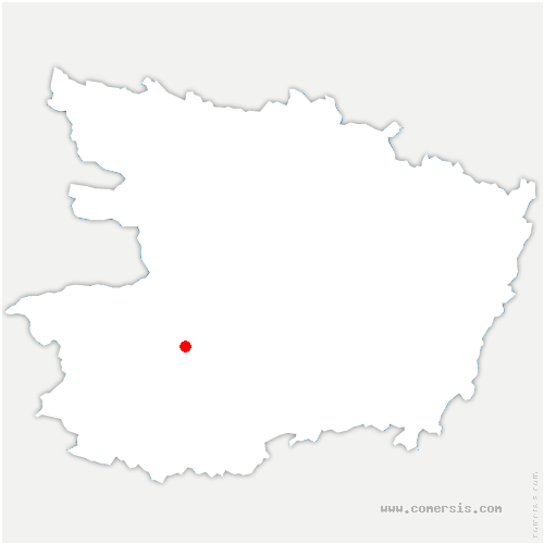 carte de localisation de Saint-Lézin