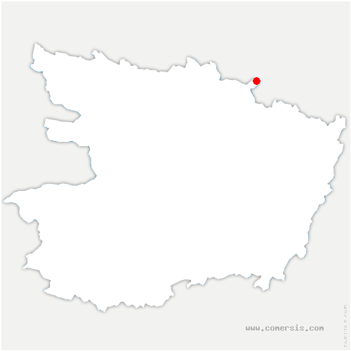 carte de localisation de Saint-Martin-des-Tilleuls