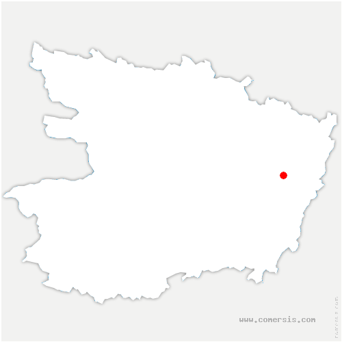 carte de localisation de Saint-Philbert-du-Peuple
