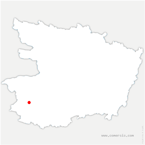 carte de localisation de Saint-Philbert-en-Mauges