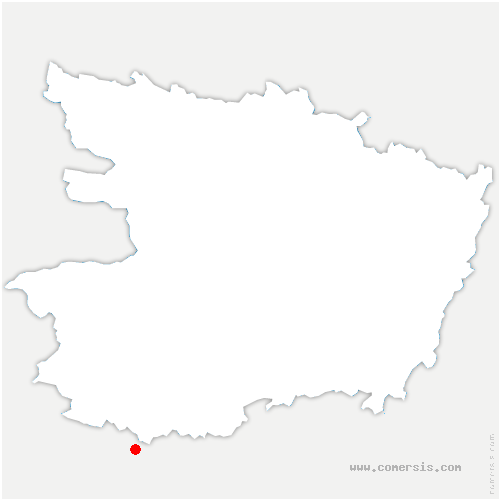 carte de localisation de Saint-Quentin-les-Anges