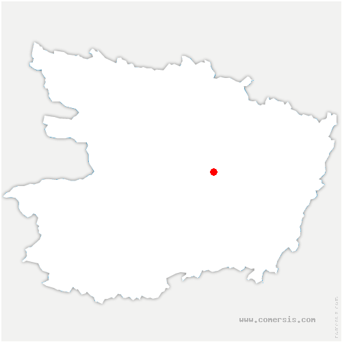 carte de localisation de Saint-Rémy-la-Varenne
