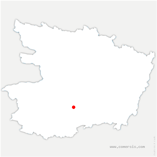 carte de localisation de Sainte-Pazanne