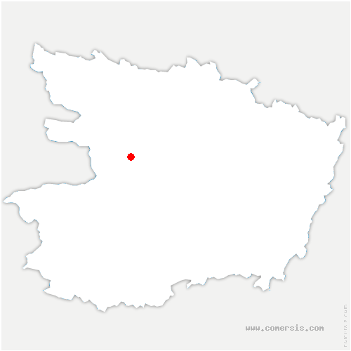 carte de localisation de Savenay