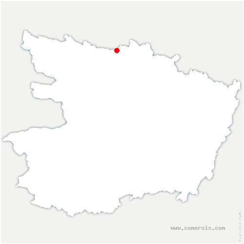 carte de localisation de Sœurdres