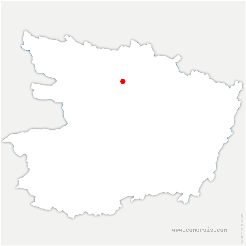 carte de localisation de Soulaire-et-Bourg