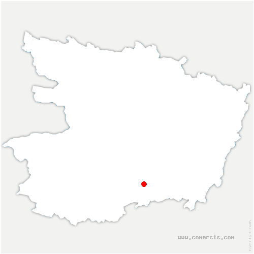 carte de localisation de Tancoigné