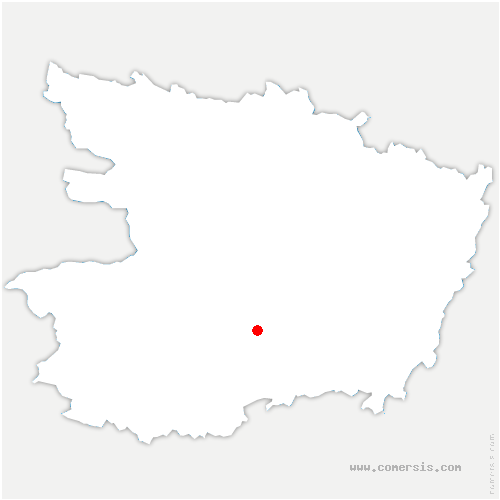 carte de localisation de Valanjou