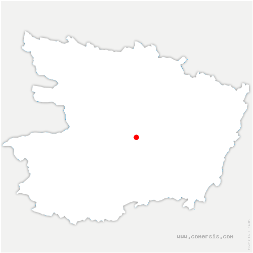 carte de localisation de Vauchrétien