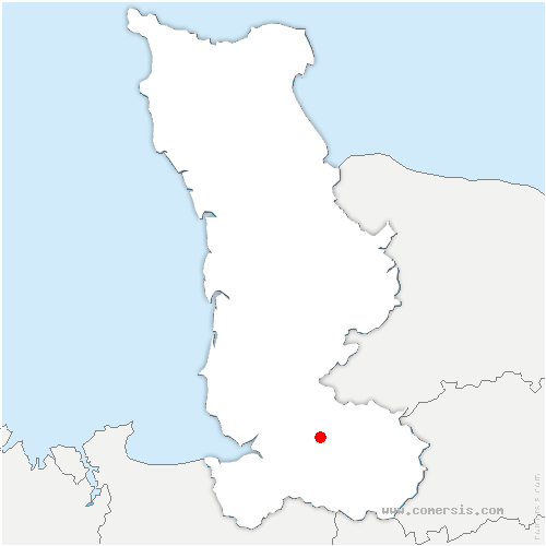 carte de localisation de Grand-Celland