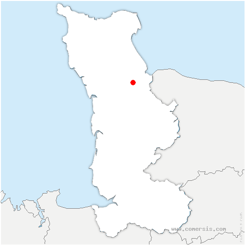 carte de localisation de Méautis