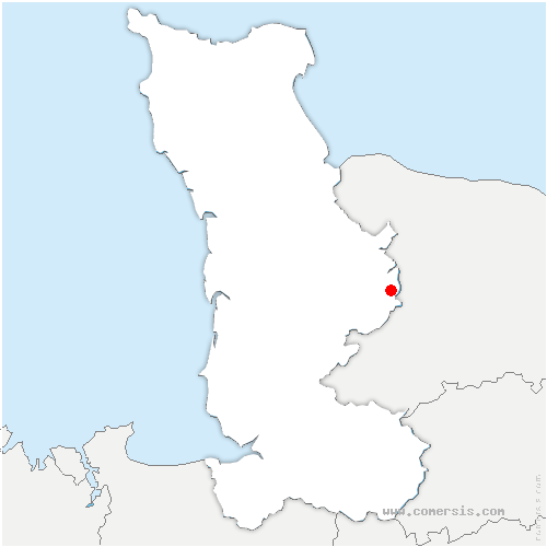 carte de localisation de Saint-Amand-Villages