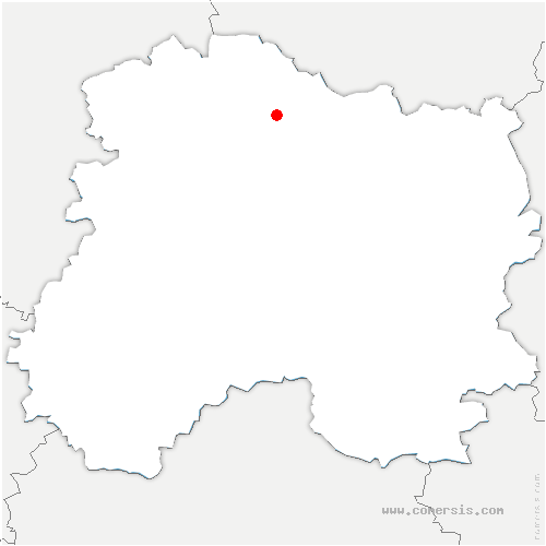 carte de localisation d'Aingoulaincourt