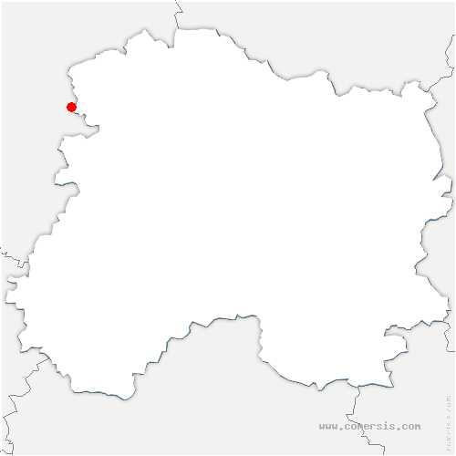 carte de localisation d'Arcis-le-Ponsart