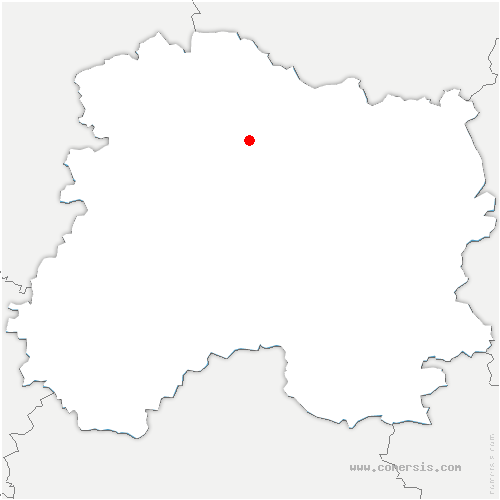 carte de localisation d'Arcis-sur-Aube