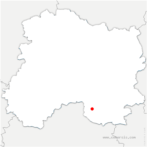 carte de localisation d'Arrelles