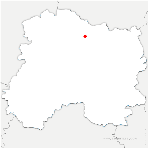 carte de localisation d'Aubérive