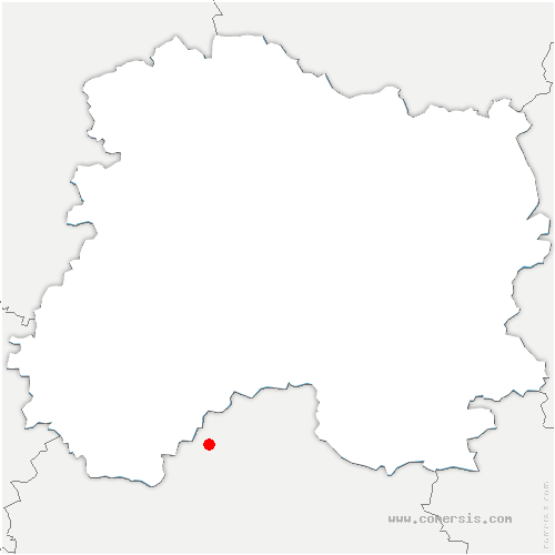 carte de localisation d'Aulnois-en-Perthois