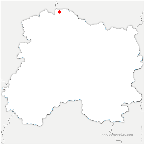 carte de localisation d'Auménancourt