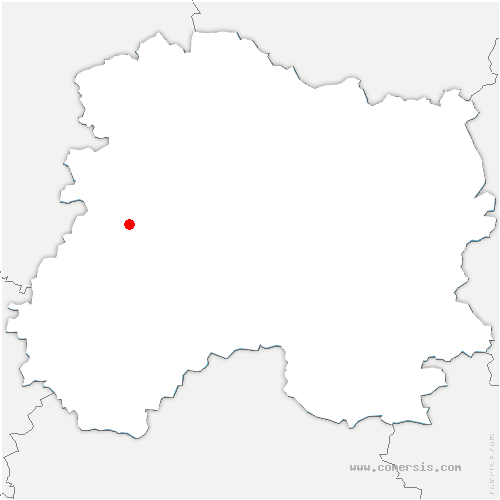 carte de localisation du Baizil