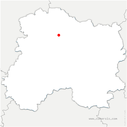 carte de localisation de Beaumont-sur-Vesle