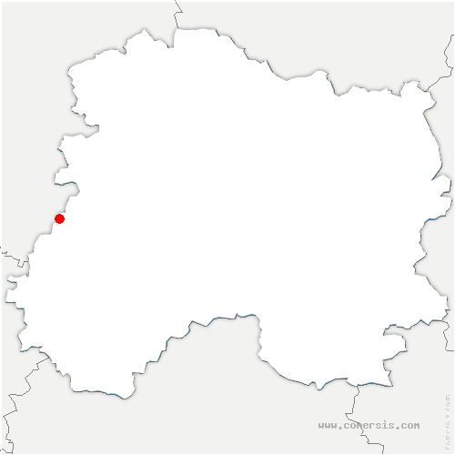 carte de localisation de Bercenay-le-Hayer