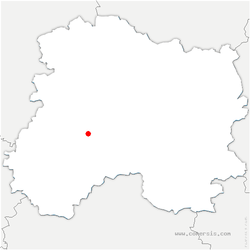 carte de localisation de Bergères-lès-Vertus