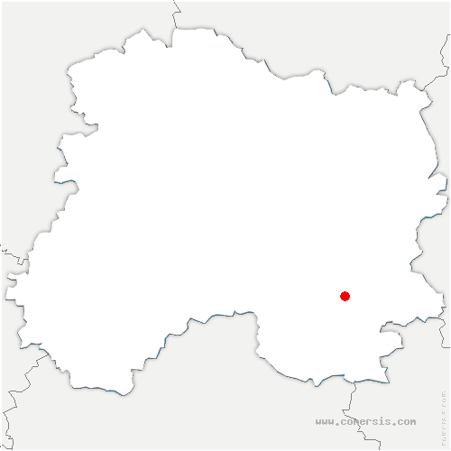 carte de localisation de Bertignolles