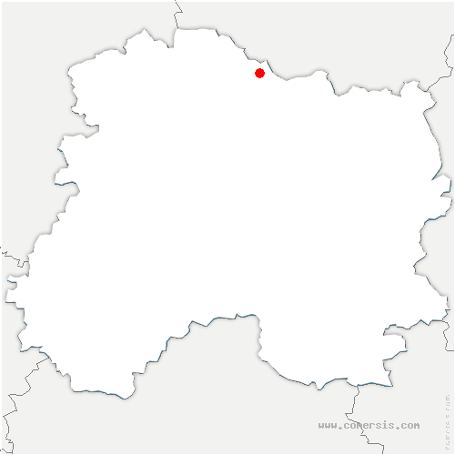 carte de localisation de Bétheniville