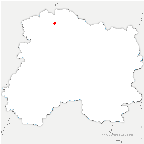 carte de localisation de Bétheny