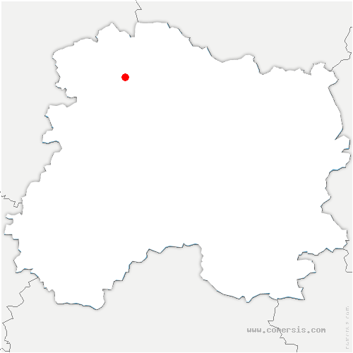 carte de localisation de Bezannes