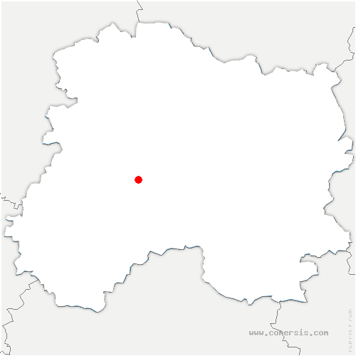 carte de localisation de Blancs-Coteaux