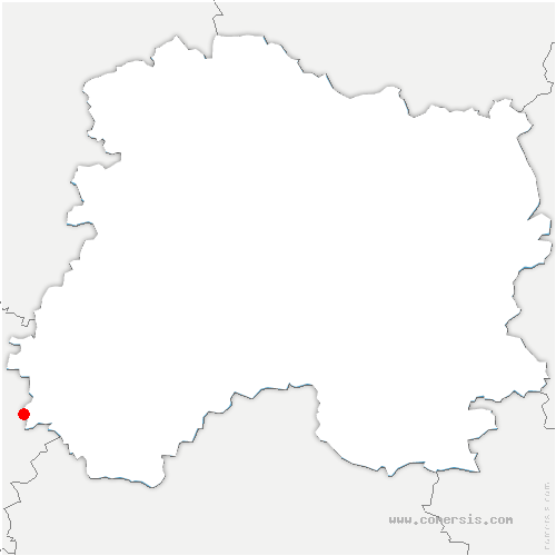 carte de localisation de Bouchy-Saint-Genest
