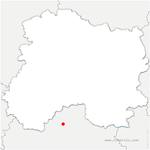 carte de localisation de Bourcq