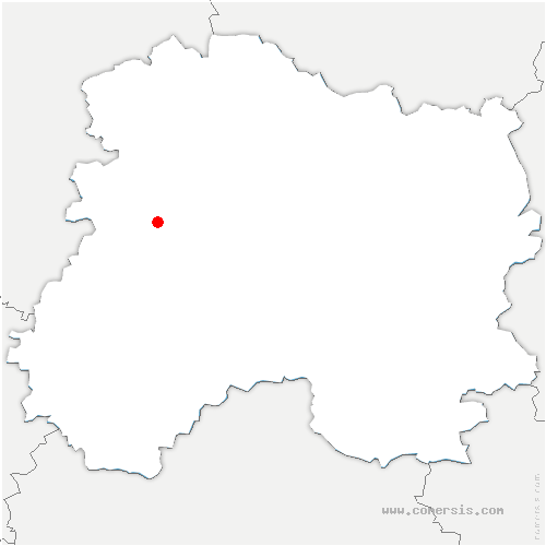 carte de localisation de Boursault